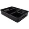 Advantus Storage Bin, Plastic, Black, 5 PK AVT37530 - alternate 2